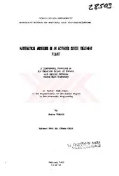 دانلود کتاب Mathematical modelling of an activated sludge treatment plant