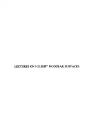 Download Lectures on Hilbert Modular Surfaces