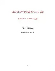 Differentiable manifolds