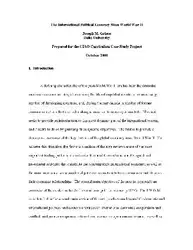 The International Political... image