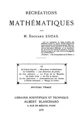 Récréations mathématiques, volume... image