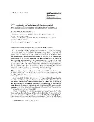 C^(inf)-regularity of solutions... image