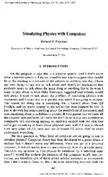 Simulating physics with... image