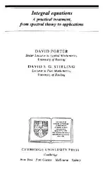 Integral equations: from... image