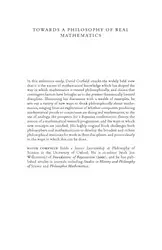 Towards a Philosophy... image