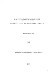 The pecia system... image