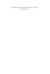 Theodori Metropolitae Cyzici... image