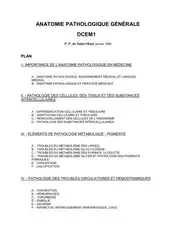 Anatomie pathologique générale.... image