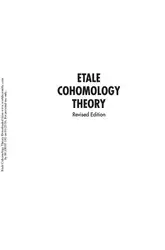 Etale Cohomology Theory image
