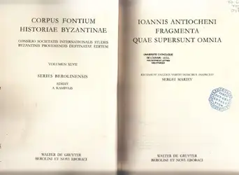 Ioannis Antiocheni fragmenta... image