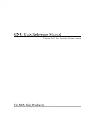 دانلود کتاب GNU Guix Reference Manual: Using the GNU Guix Functional Package Manager