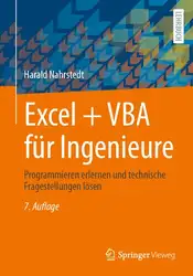 دانلود کتاب Excel + VBA für Ingenieure: Programmieren erlernen und technische Fragestellungen lösen