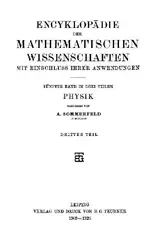 Encyclopaedie der mathematischen... image
