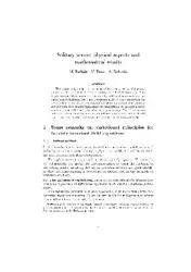 Solitary waves physical... image