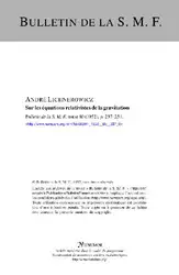 Sur les equations... image