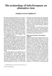 The archaeology of... image