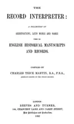 The Record Interpreter:... image