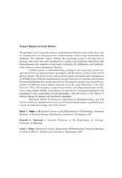 Warm Climates in... image