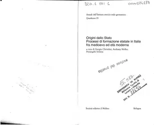 Origini dello Stato.... image
