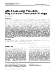 ANCA-associated Vasculitis: Diagnostic... image