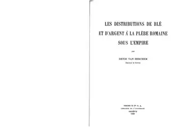 Les distributions de... image