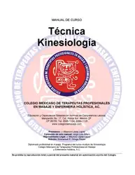Tecnica Kinesiologia. Tour... image