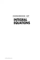 Handbook of Integral... image