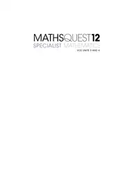 دانلود کتاب Jacaranda Maths Quest 12 Specialist Mathematics