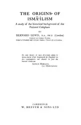 Origins of Isma'ilism:... image