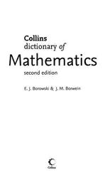Dictionary of Mathematics image