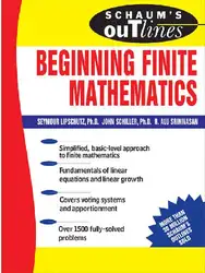 دانلود کتاب Outline of Beginning Finite Mathematics