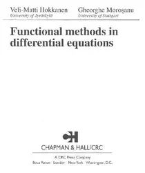 دانلود کتاب Functional Methods in Differential Equations