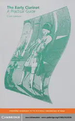 The Early Clarinet:... image