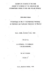 Nonlinear and turbulent... image