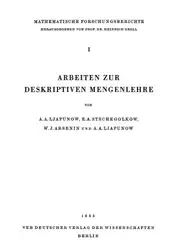 دانلود کتاب Arbeiten zur deskriptiven Mengenlehre (Mathematische Forschungsberichte, 1)