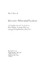 Stochastic Differential Equations image