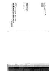 Mathematical Statistics image