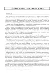 L’Analyse Spatiale en... image