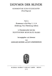 Didymos der Blinde,... image