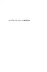 Performance and Politics... image
