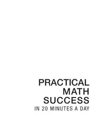 Practical Math Success... image