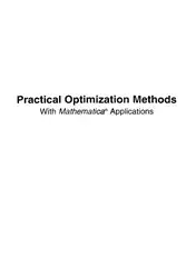 Practical optimization methods... image