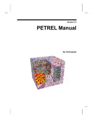 Petrel manual. Version... image