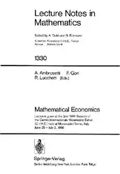 Mathematical Economics image