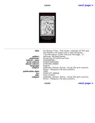 On Roman Time:... image