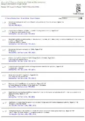 دانلود کتاب Numerical analysis 2000. ODE and integral equations