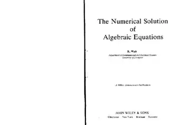 The numerical solution... image