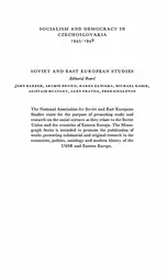 Socialism and Democracy... image