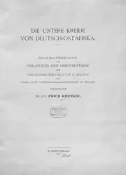 Die Untere Kreide... image