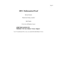 100 percent mathematical...